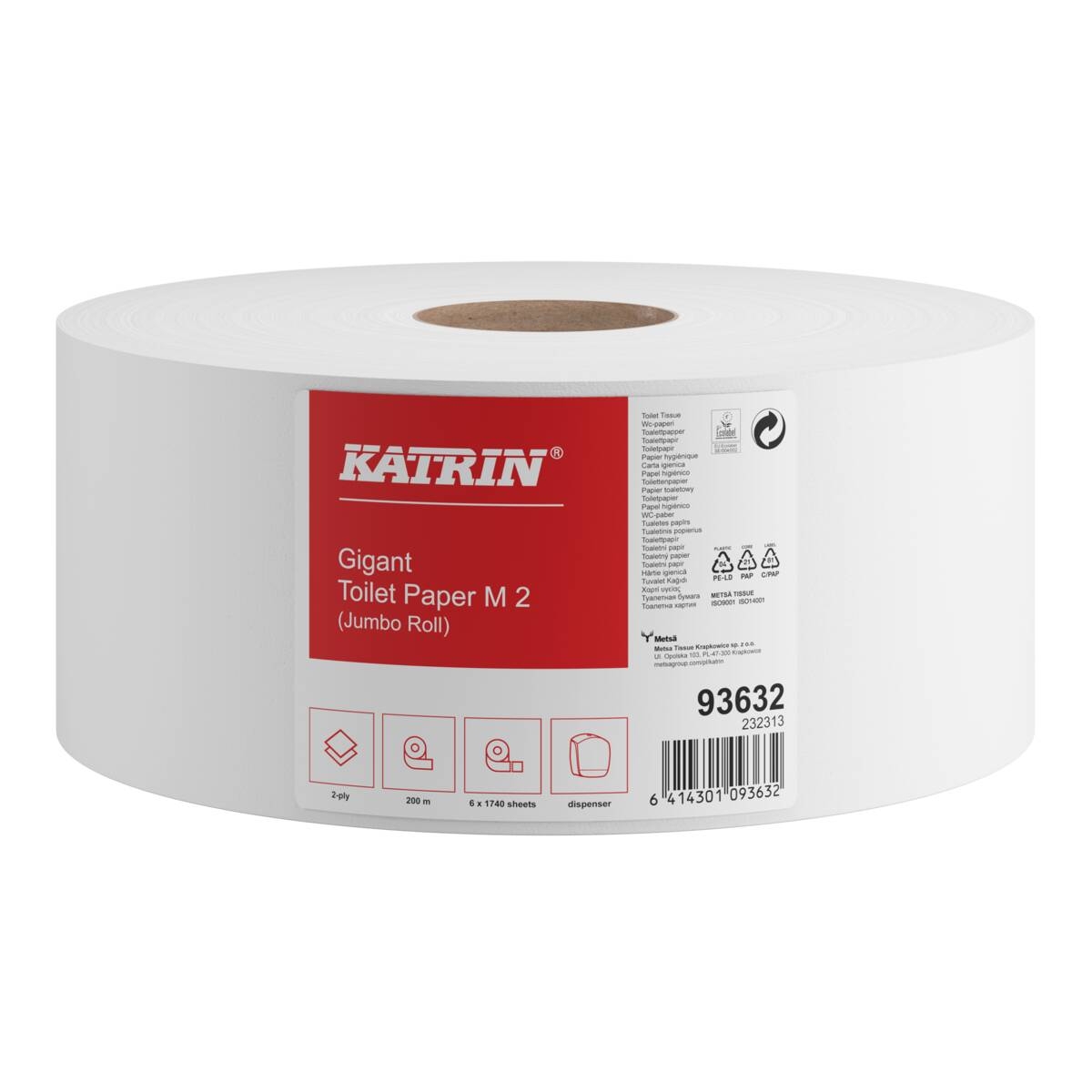 TP Gigant 24cm 93632 2vr/200m  Katrin Celulóza   16365