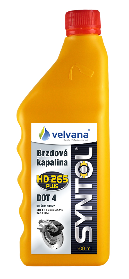 Brzdová kap. Syntol 500ml DOT 4 HD 265