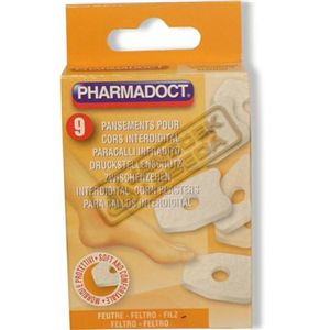 Pharmadoct náplast na otlaky a oka 9ks