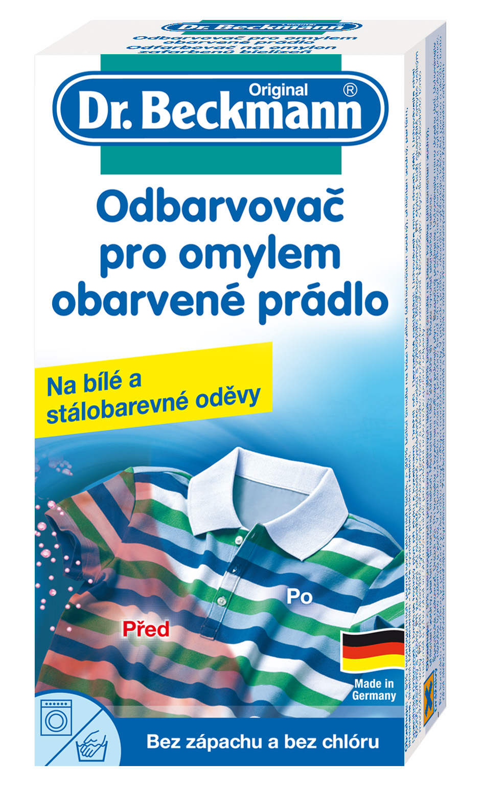 *Odbarvovač pro omylem odbarv.prádlo 75g