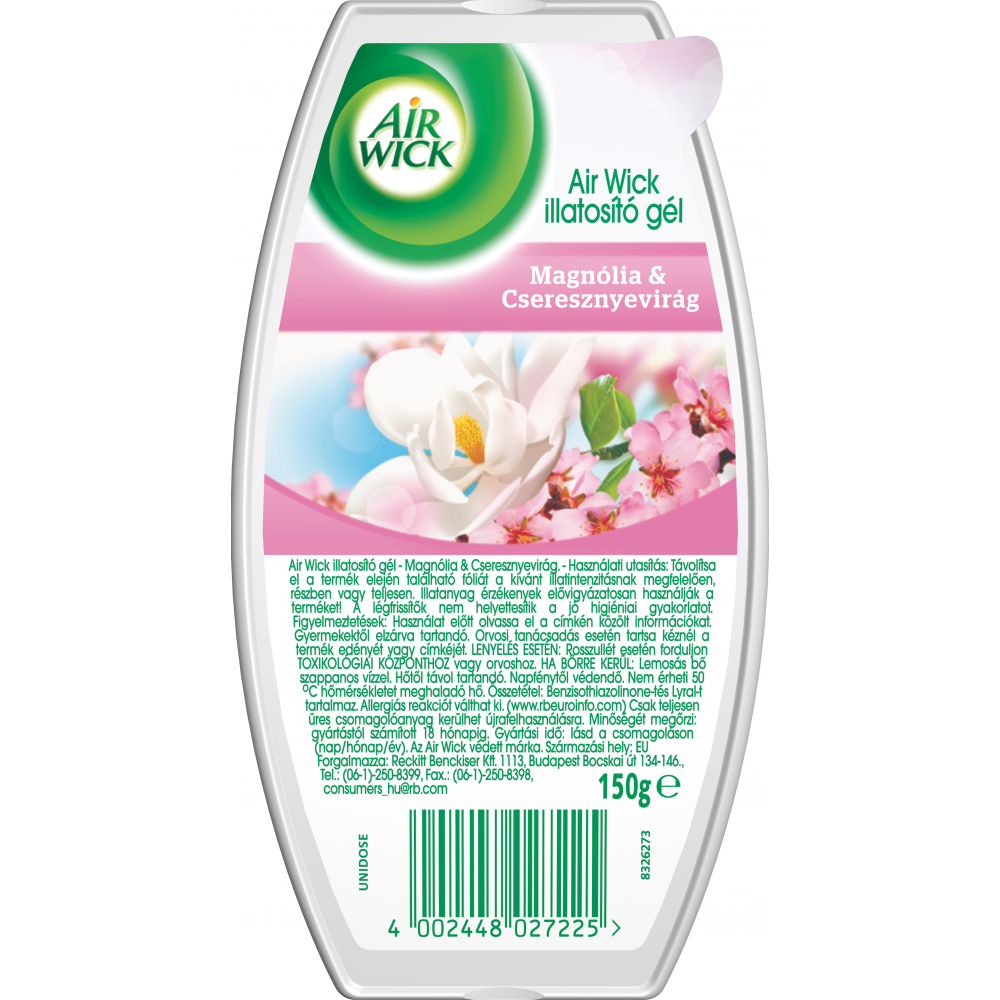 *Airwick gel 150g Magnolie+třeš.květ  8954