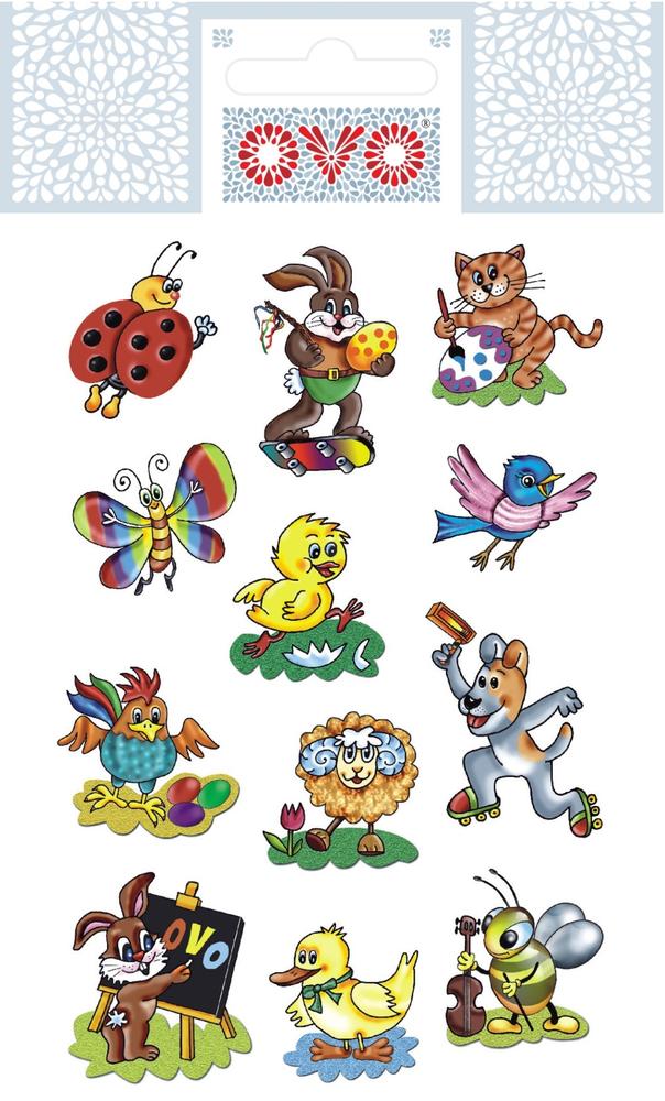 OVO velikonoční obtisky moderní