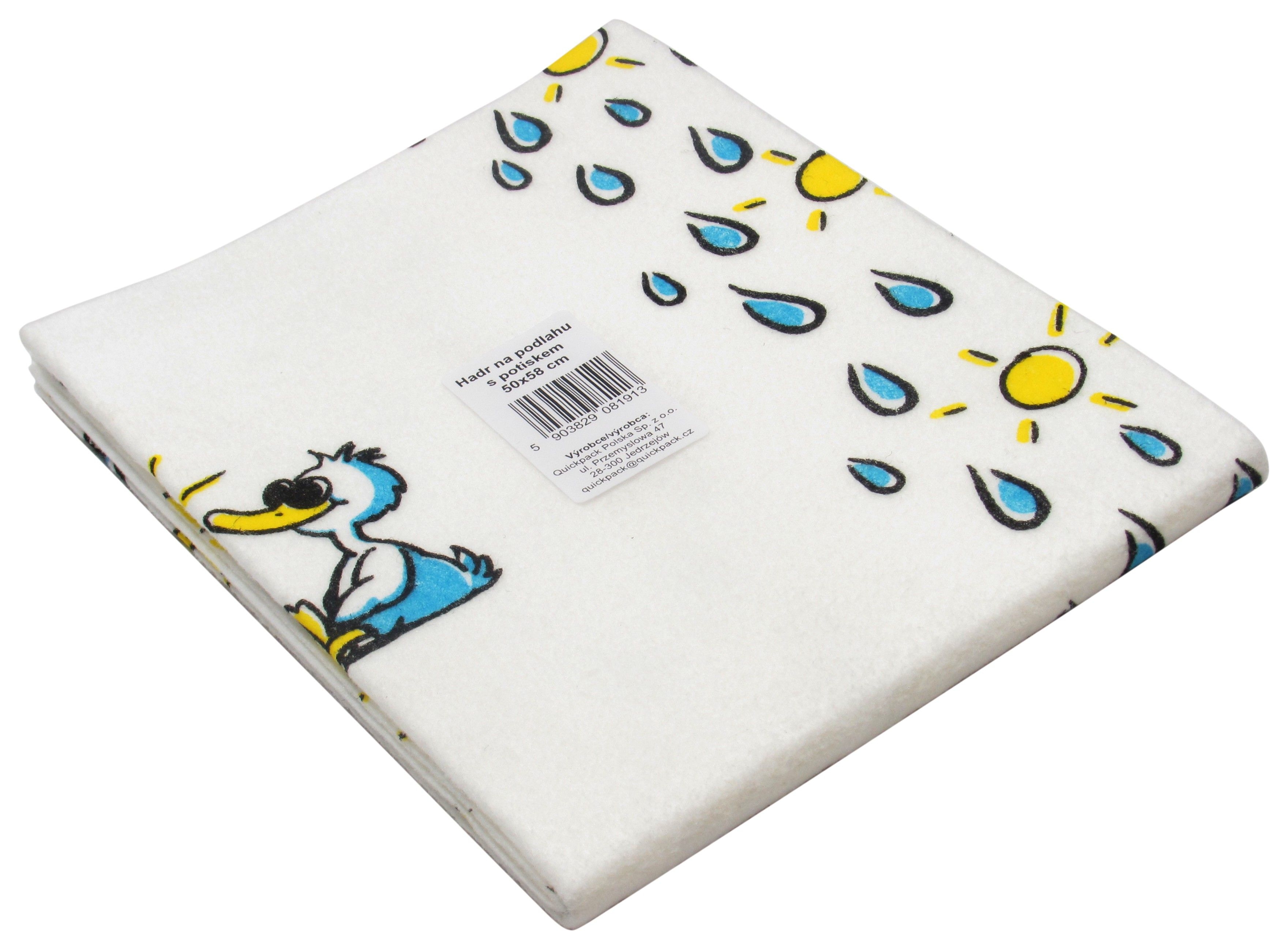 *Hadr na podlahu Q96 s potiskem 50x58cm