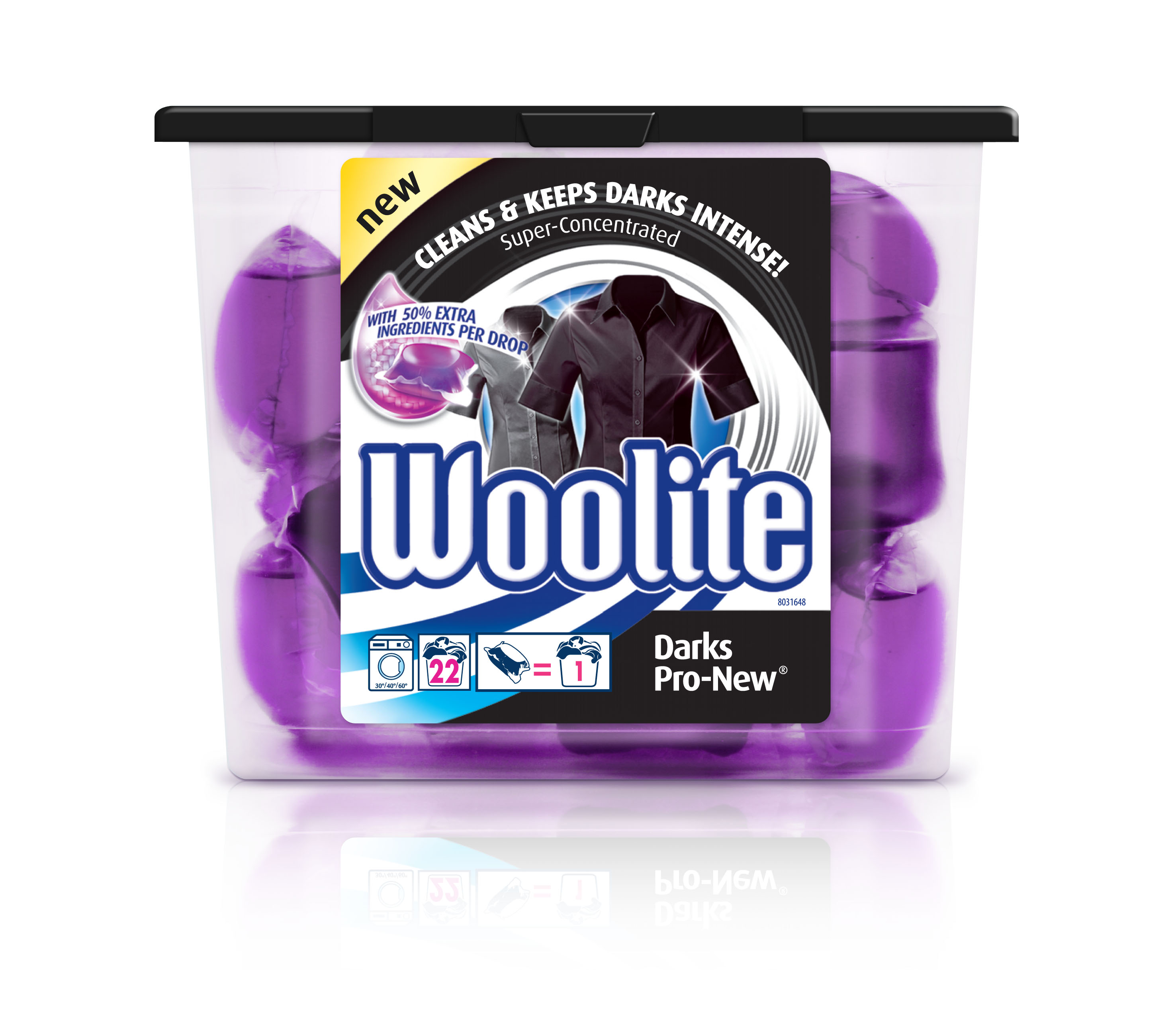 Woolite gel kapsle Dark dual