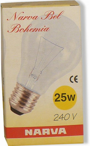 Žárovka 25W/240V/E27 Jas