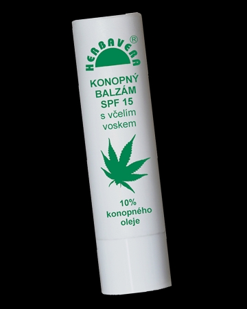 3K Balzám konopný na rty  4,5g SPF 15