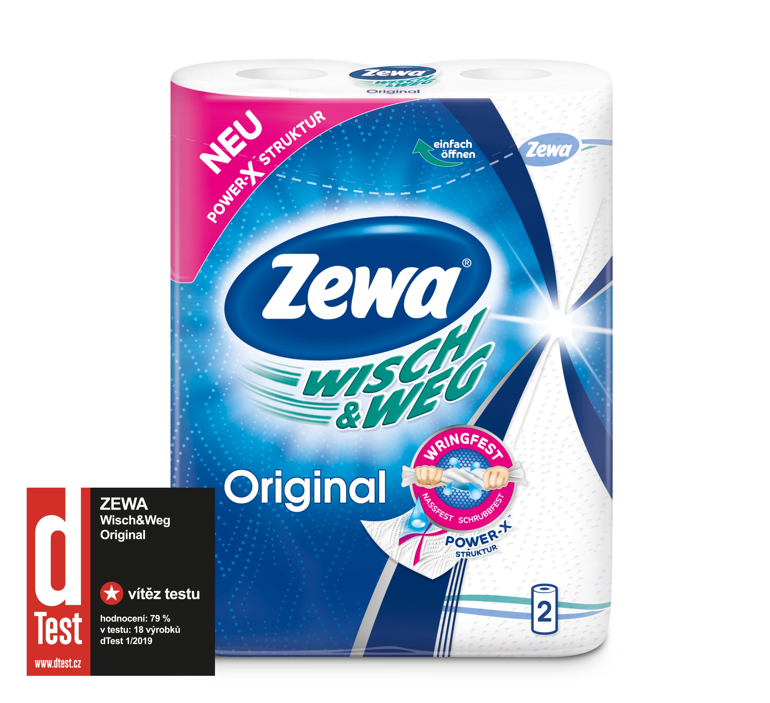 KU Zewa wisch&weg Original (2) 1role