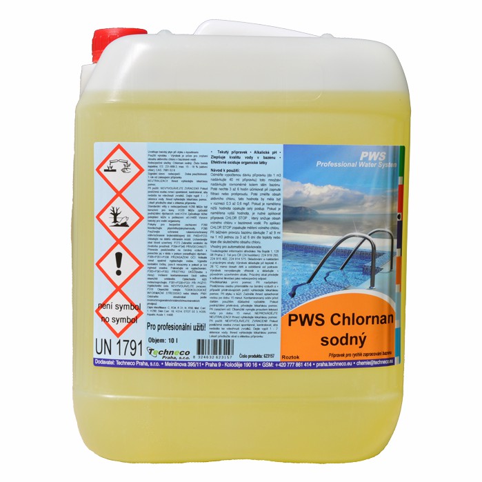 Chlornan sodný 10l (12kg)