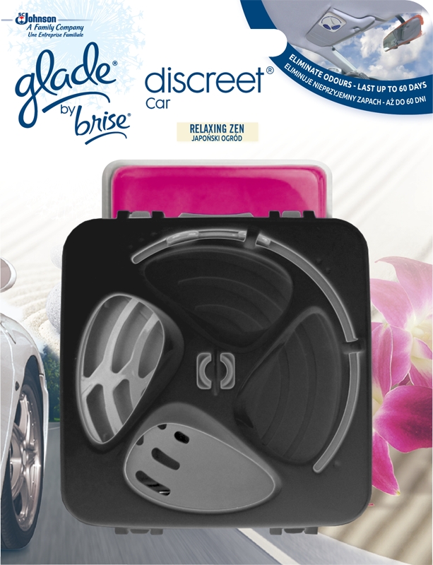 *Glade Discreet Car Japonská zahrada 12g