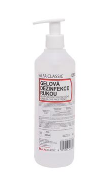 *Gelová dezinfekce rukou 500ml