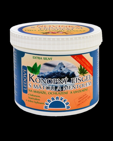 Konopný Eis gel s mátou a ment. 500ml