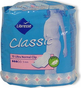 Libresse Clas.Ul.norm.clip 10ks 3mm/8912