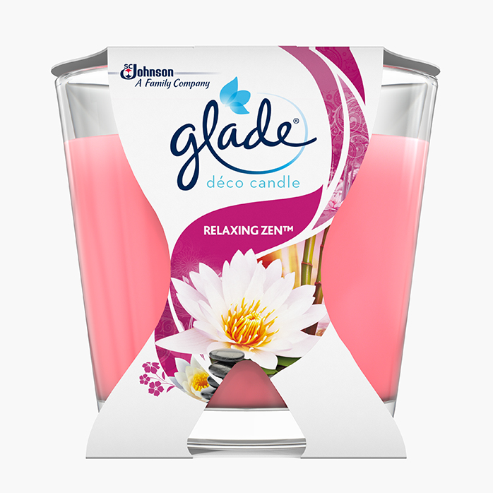Glade svíčka Decor Japonská zahrada 70g