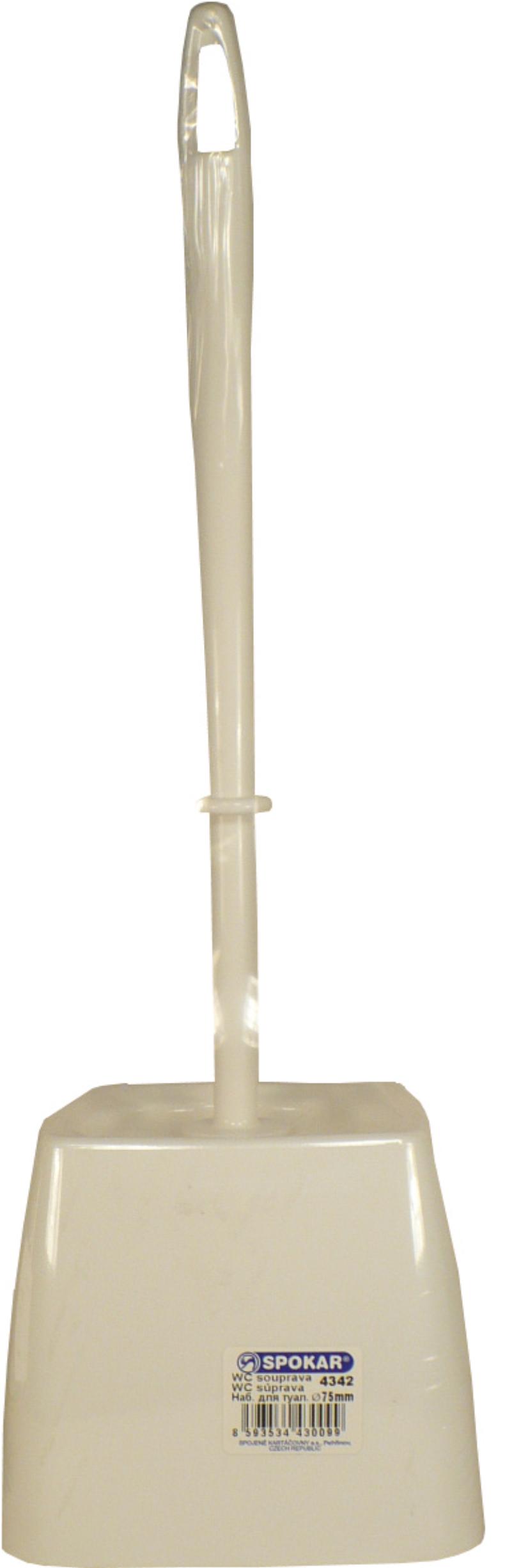 WC souprava 4342/75mm hranatá bílá