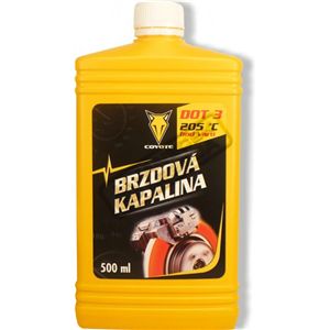 Brzdová kapalina  500ml 205°C Dot 3