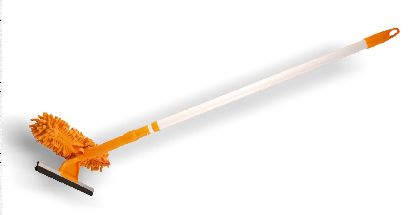 Stěrka kombi 31cm/150 s telesk.tyčí (mikrovlákno s gum.lištou)