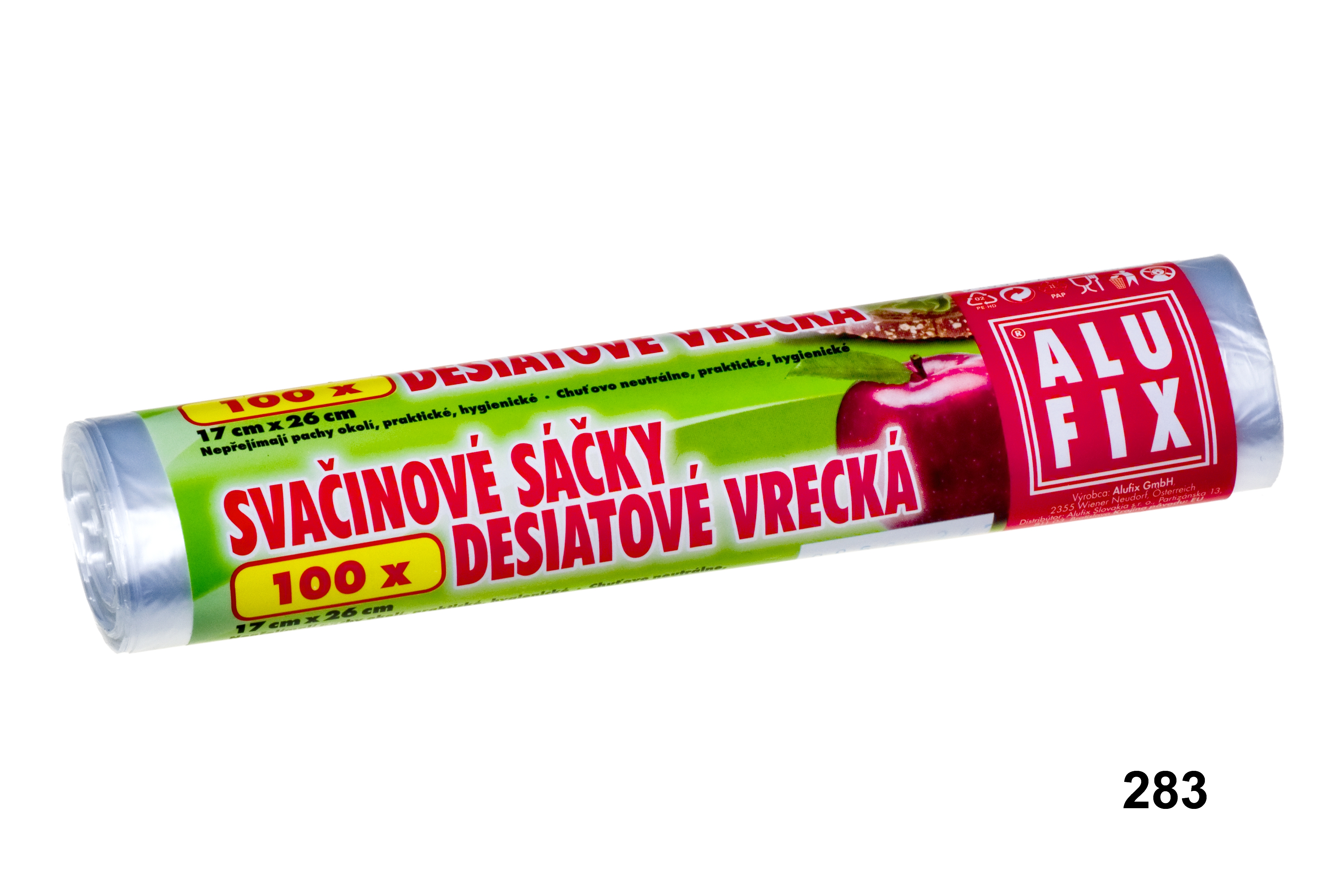 Sáčky mikroten svačin. 100ks/role Alufix