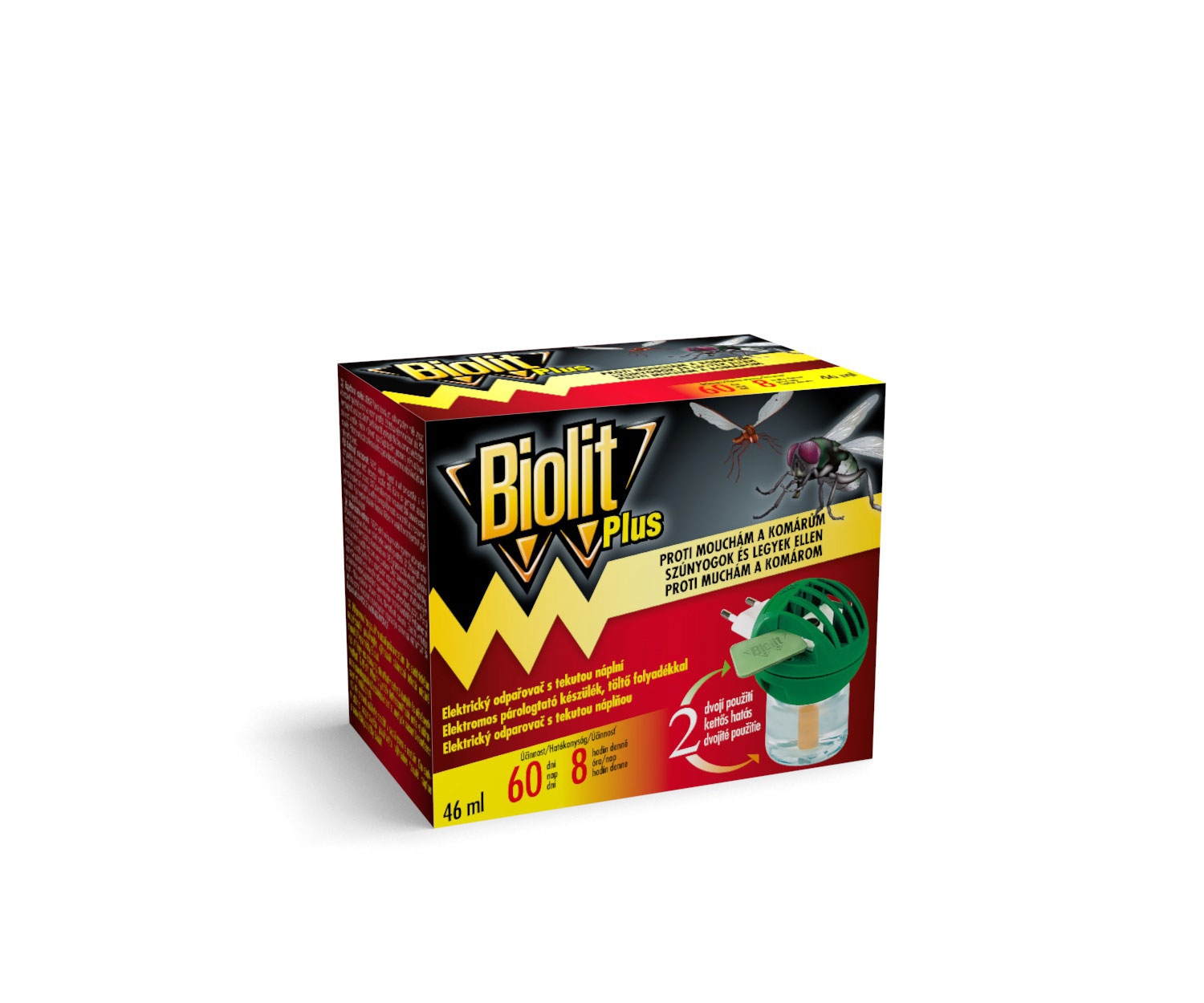 Biolit Plus elek.odpařovač proti mouchám