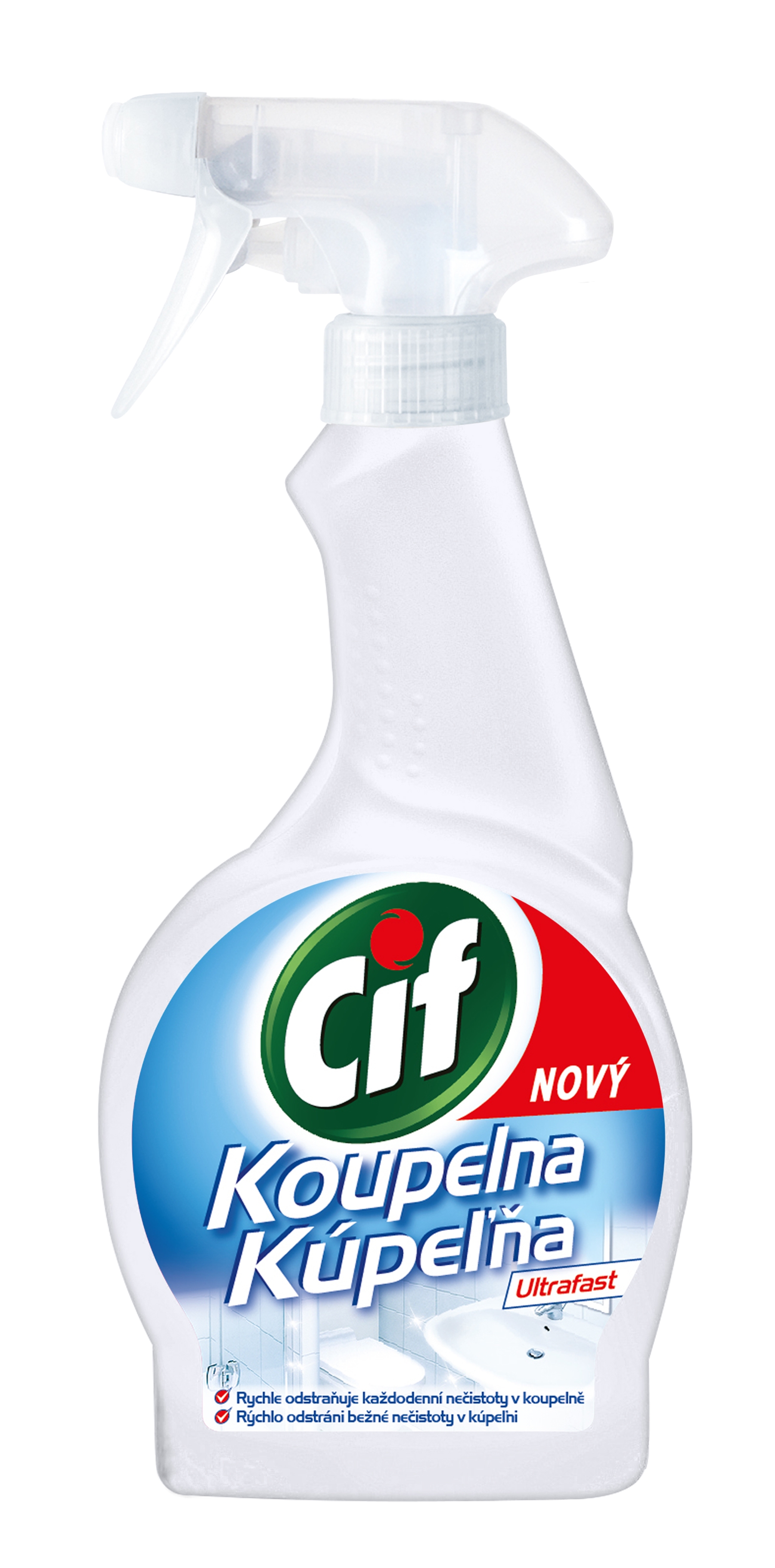 *Cif čistič na koupelny s pumpičkou 500ml