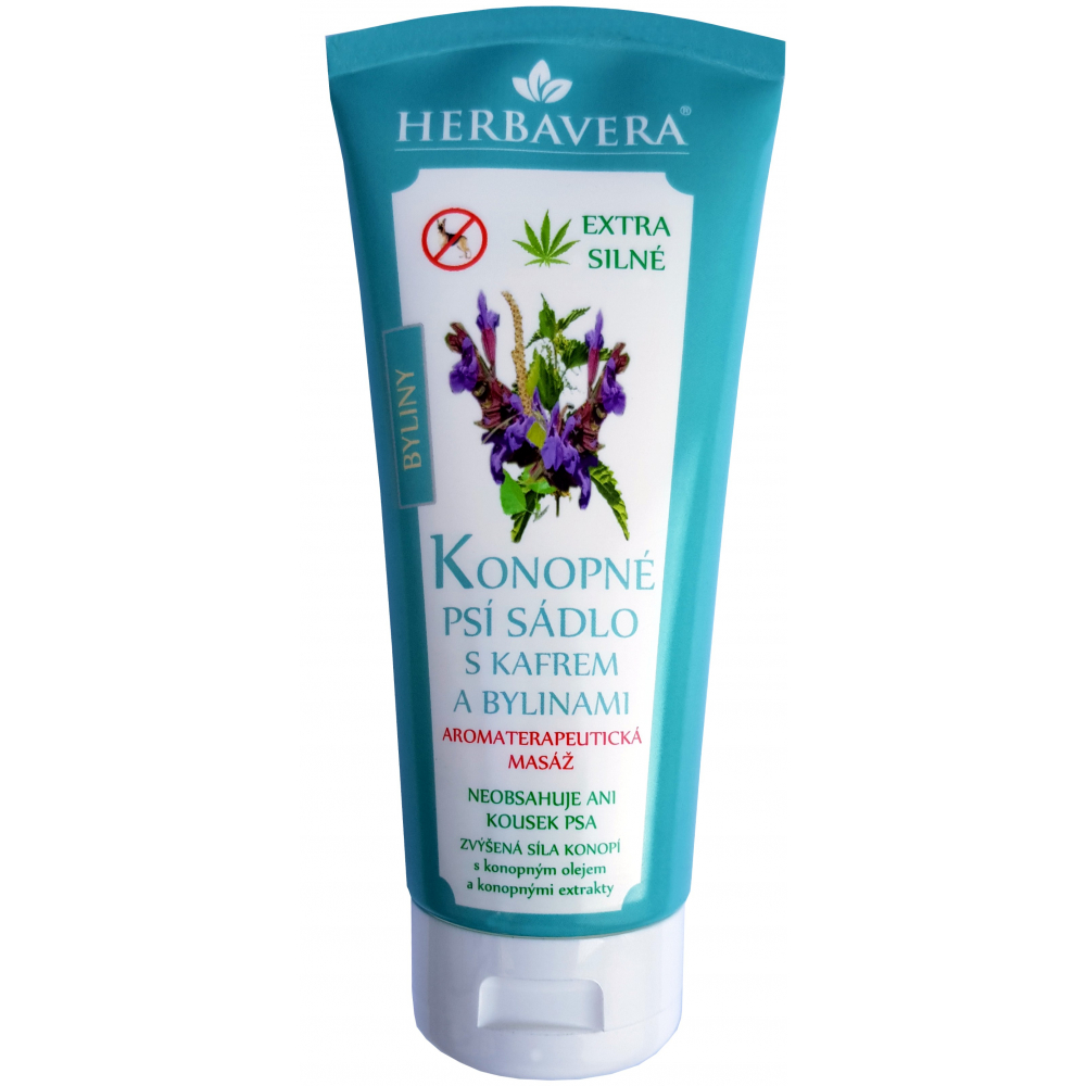 Konopné psí sádlo tuba sv.modrá