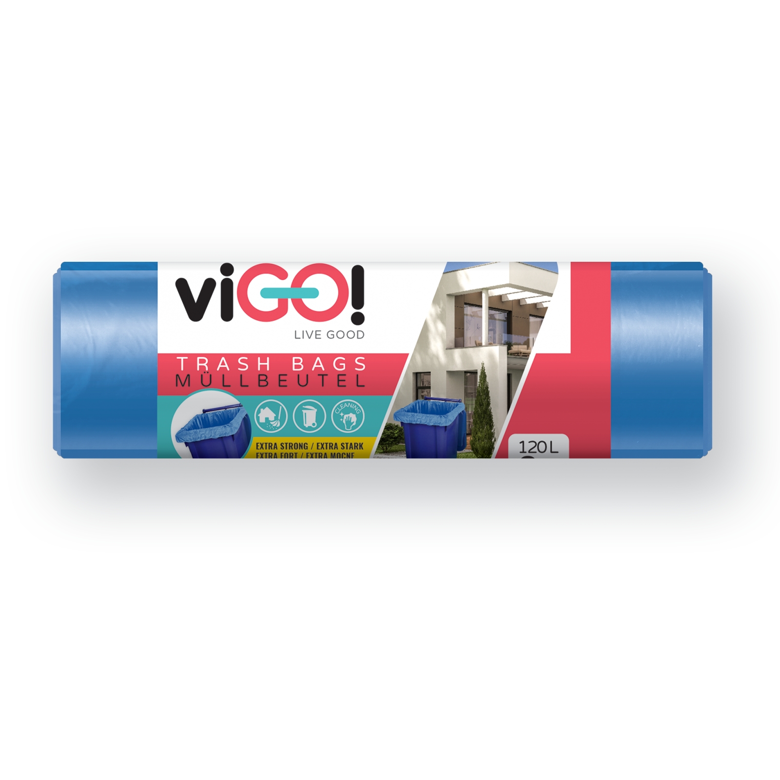 Vigo pytle 120l/8ks,Q137, 70x105cm, modré
