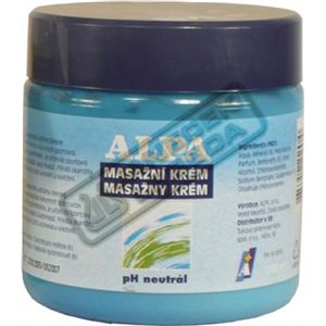 Alpa masážní krém 250g kelímek