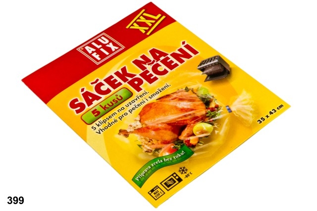 Obaly na pečení Alufix 5ks 35x43cm