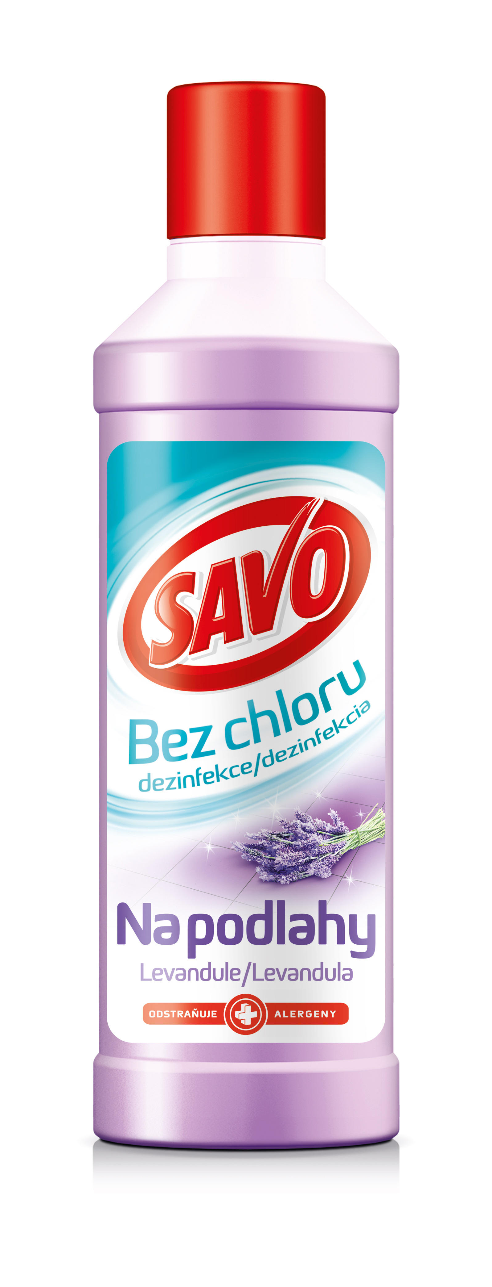 Savo bez chloru podlahy Levandule 1l