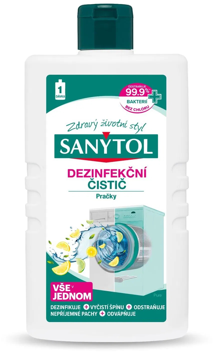 Sanytol dezinfekční čistič pračky 240ml