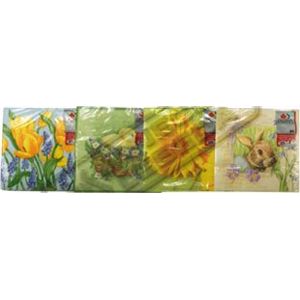 Ubrousky Tulipán 33x33 20ks