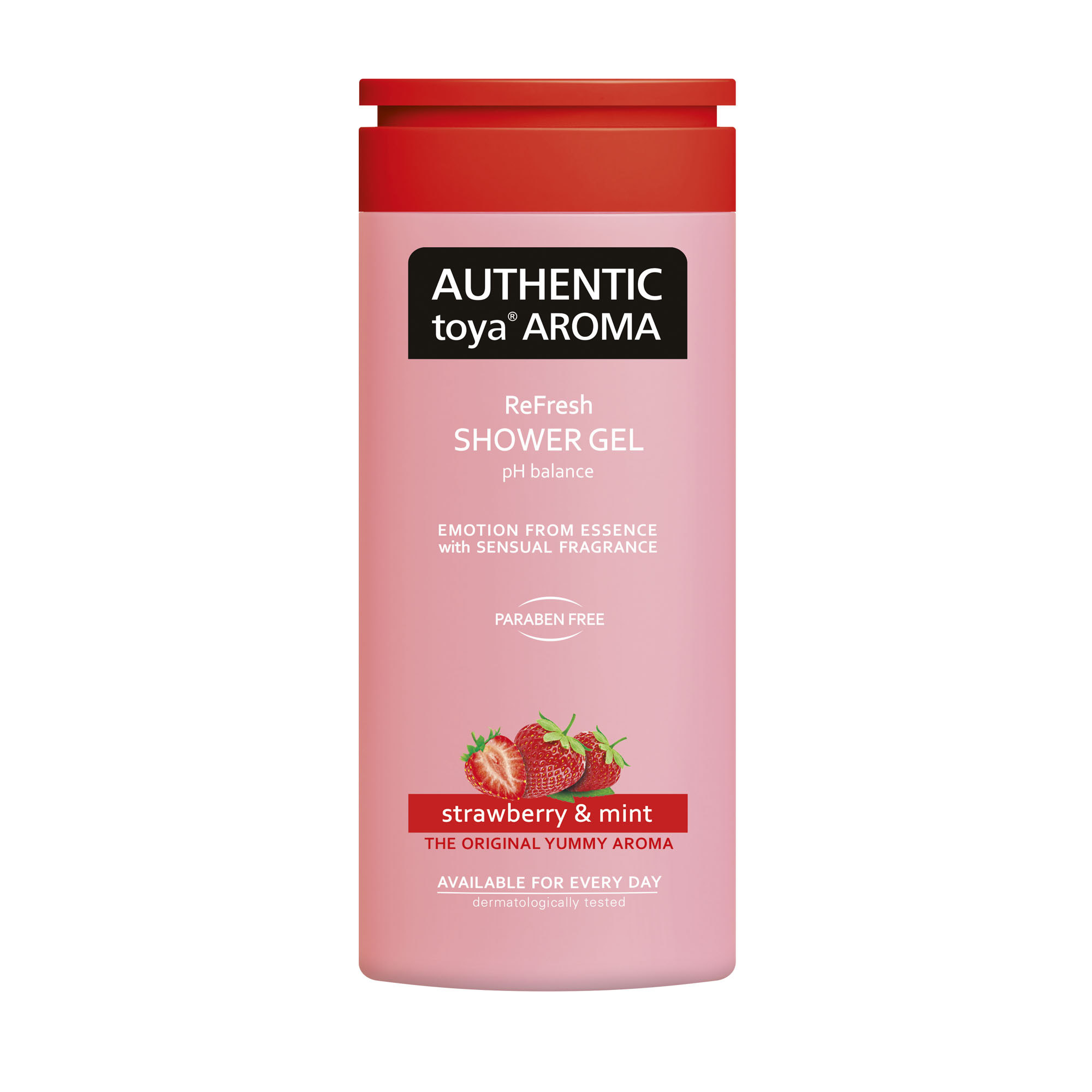AUTHENTIC sprchový gel 400ml Strawberry&Mint