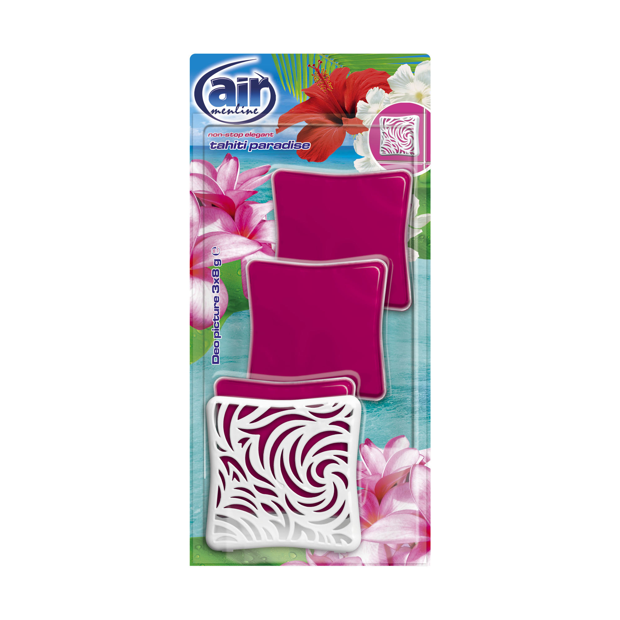 *Air menline Deo picture FLO 3x8g Tahiti