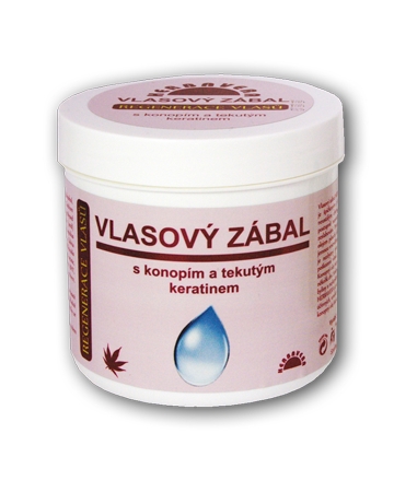 Herbavera Vlasový 250ml zábal s konopím a keratinem