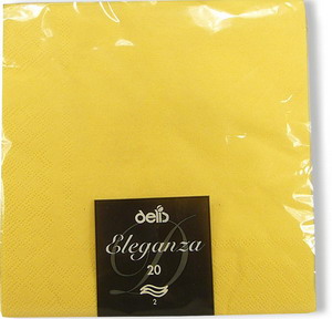 Ubrousky Big Soft žluté koktail 20ks