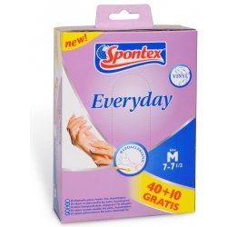 Rukavice jednor.50ks 7-71/2 40+10 310027