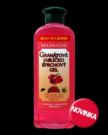 *Herbavera sprchový gel s granát. jabl. 400ml