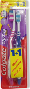 Zub.kart.Colgate Zig Zag1+1