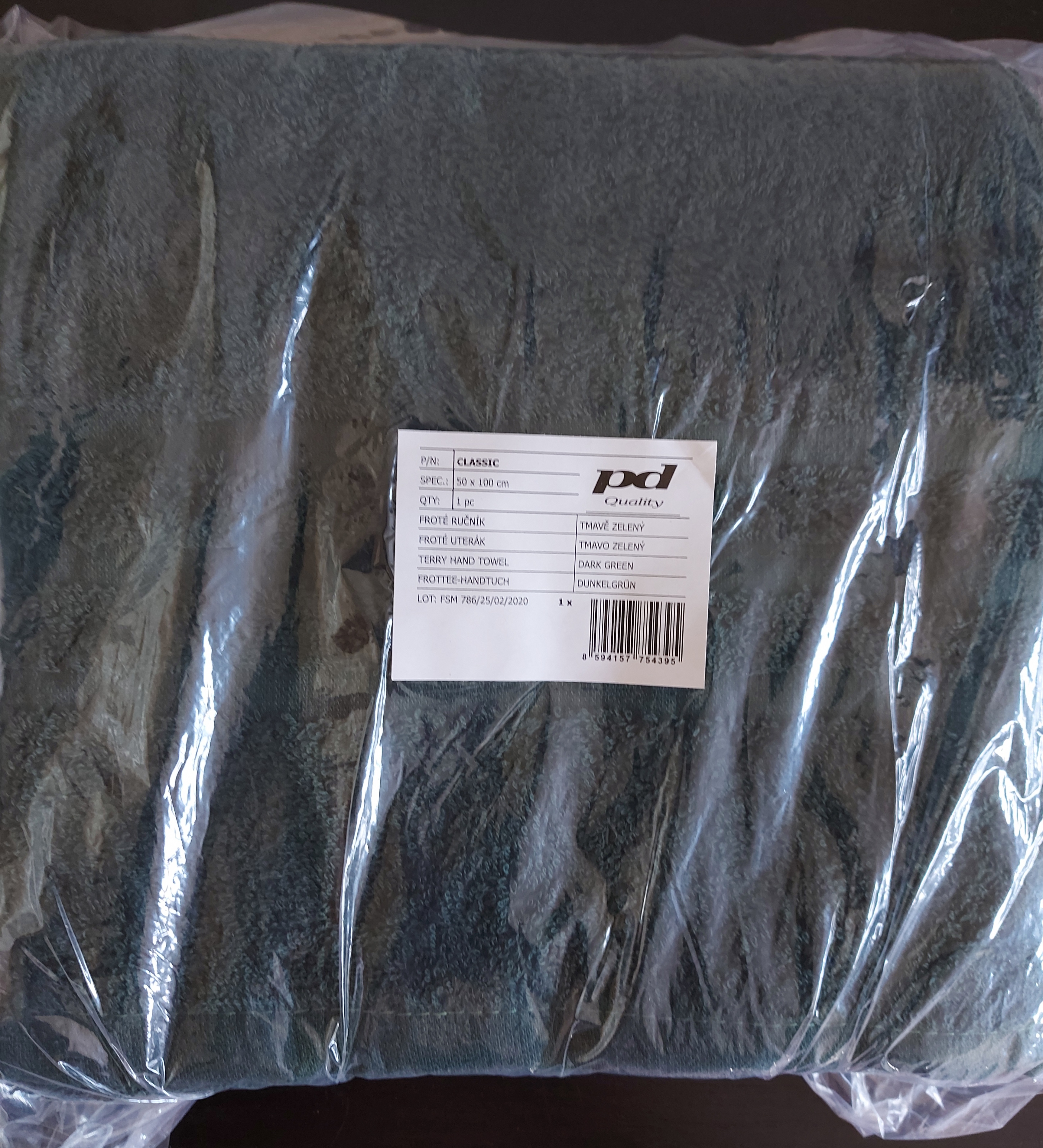 Ručník 50 x 95 froté