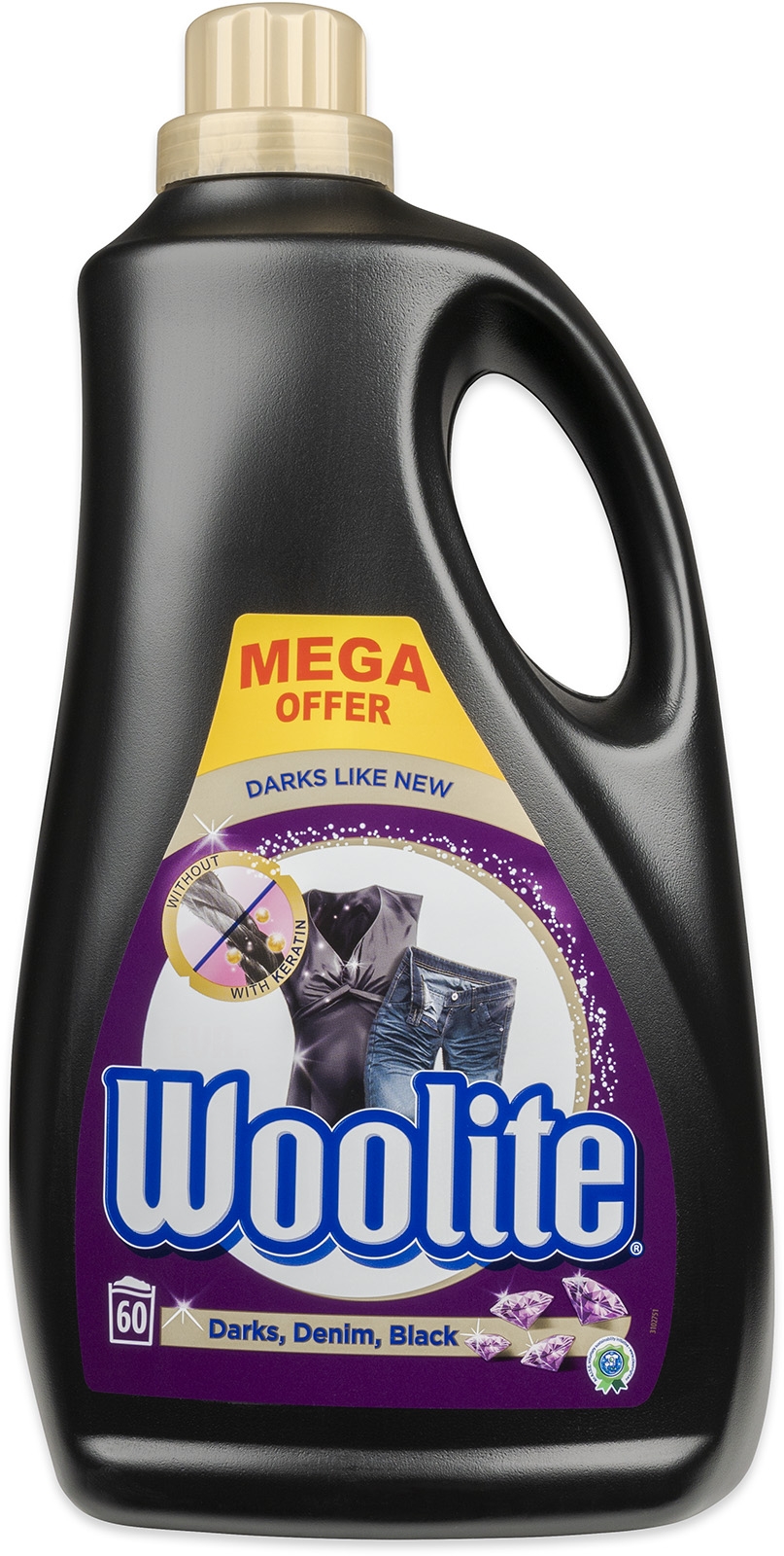 Woolite Dark, Black&Denim 3,6l