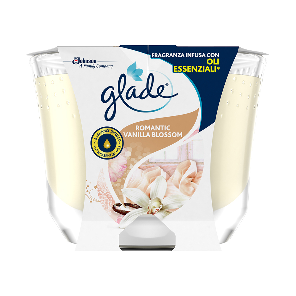 Glade svíčka Maxi Dotyk Vanilky 224g
