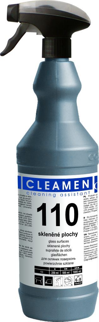 Cleamen 110 skleněné povrchy 1l MR