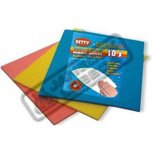 *Houbová utěrka Betty 16x18 cm 10 ks