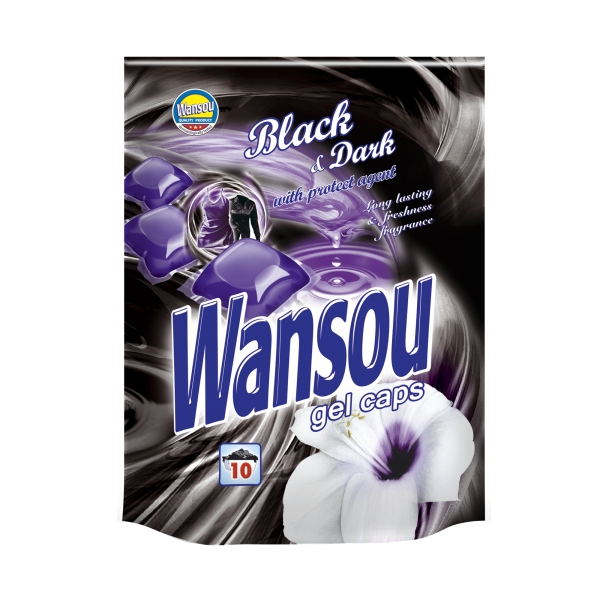*Wansou prací kapsle 10ks Black&Dark