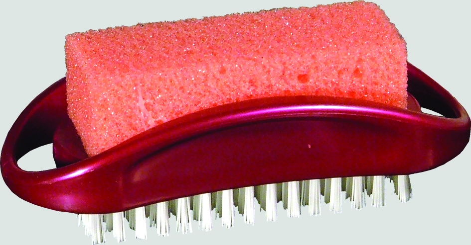 *Kartáček s barevnou pemzou  Spinto