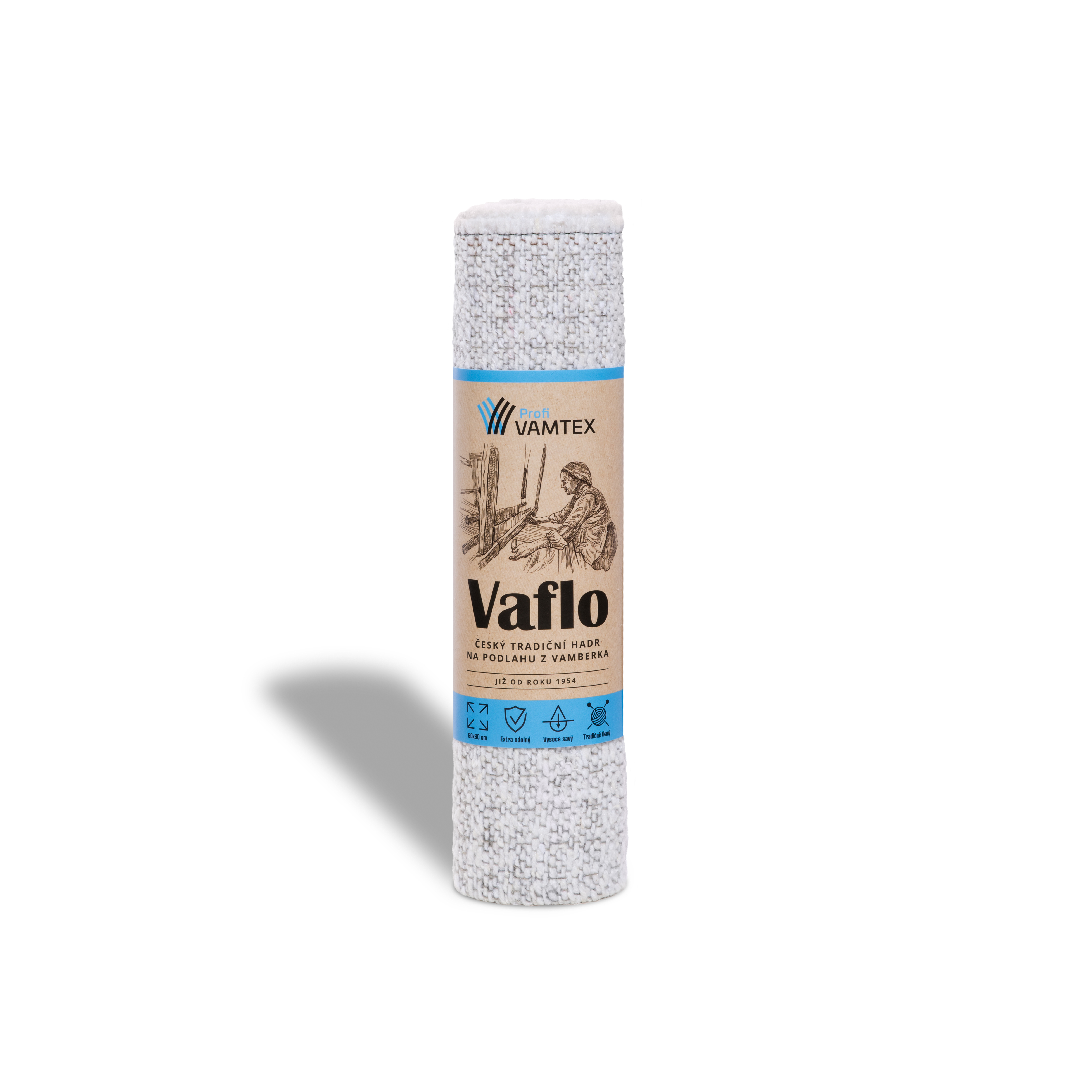 Hadr mycí tkaný Vaflo 60x60 RETRO