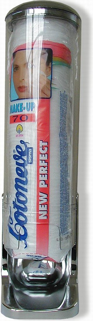 Kosmetické tampony 70ks + zásobník