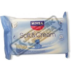 Nivea Baby ubrousky Soft 2x57ks Duopack