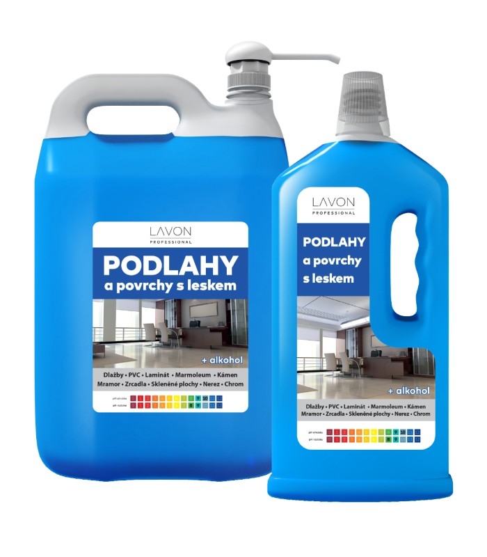 Lavon podlahy s leskem 5l + dávkovací pumpa