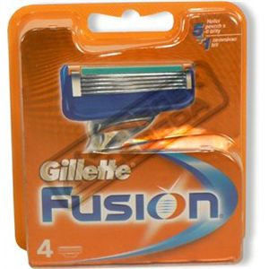 Gillette Fusion 5-břitů náhr.hl.4ks