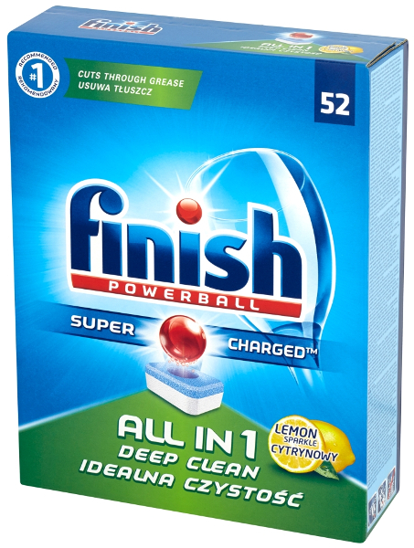Finish All in 1 tablety 52ks Lemon
